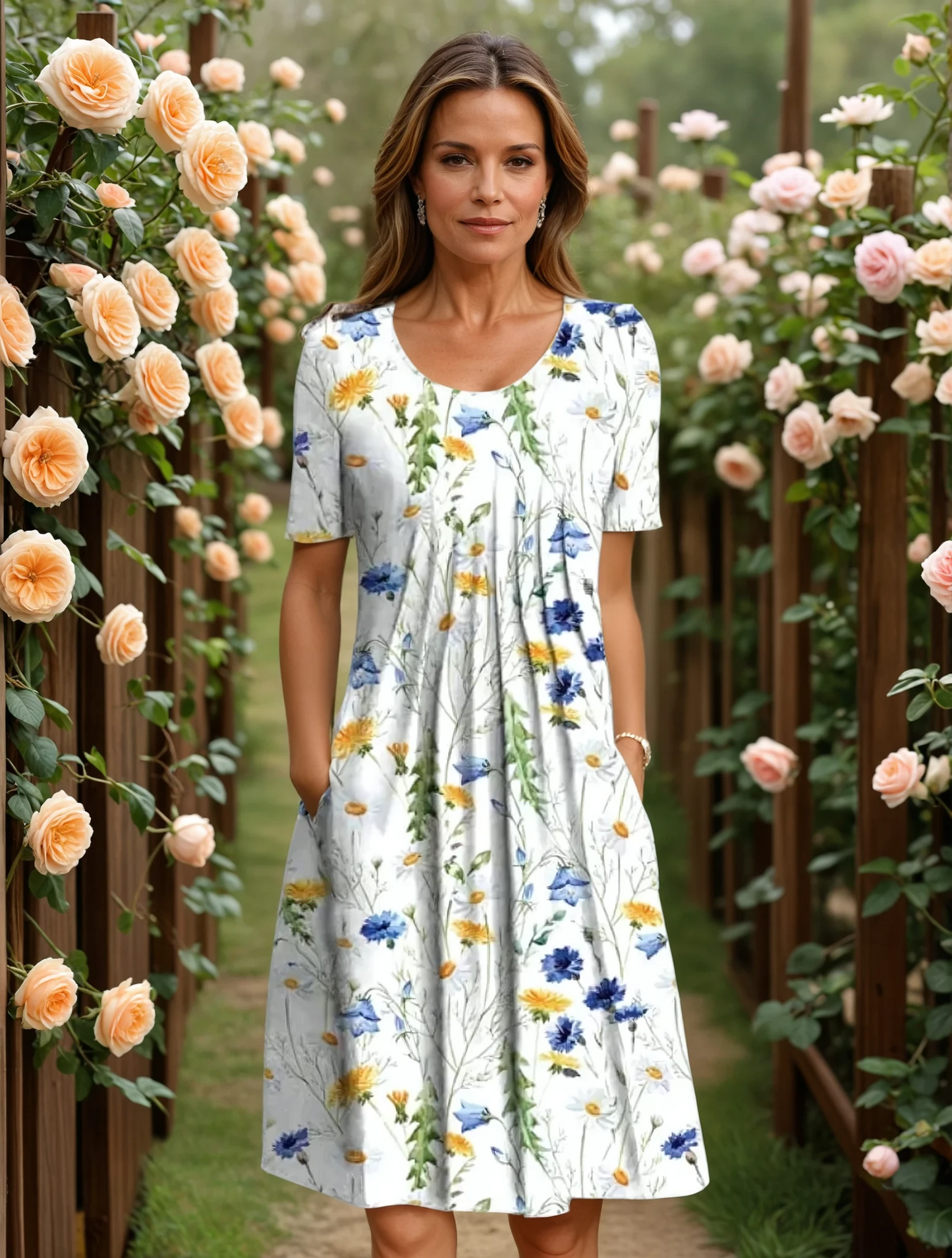Olivia™ | Elegant Kjole + GRATIS Duftpose til garderoben