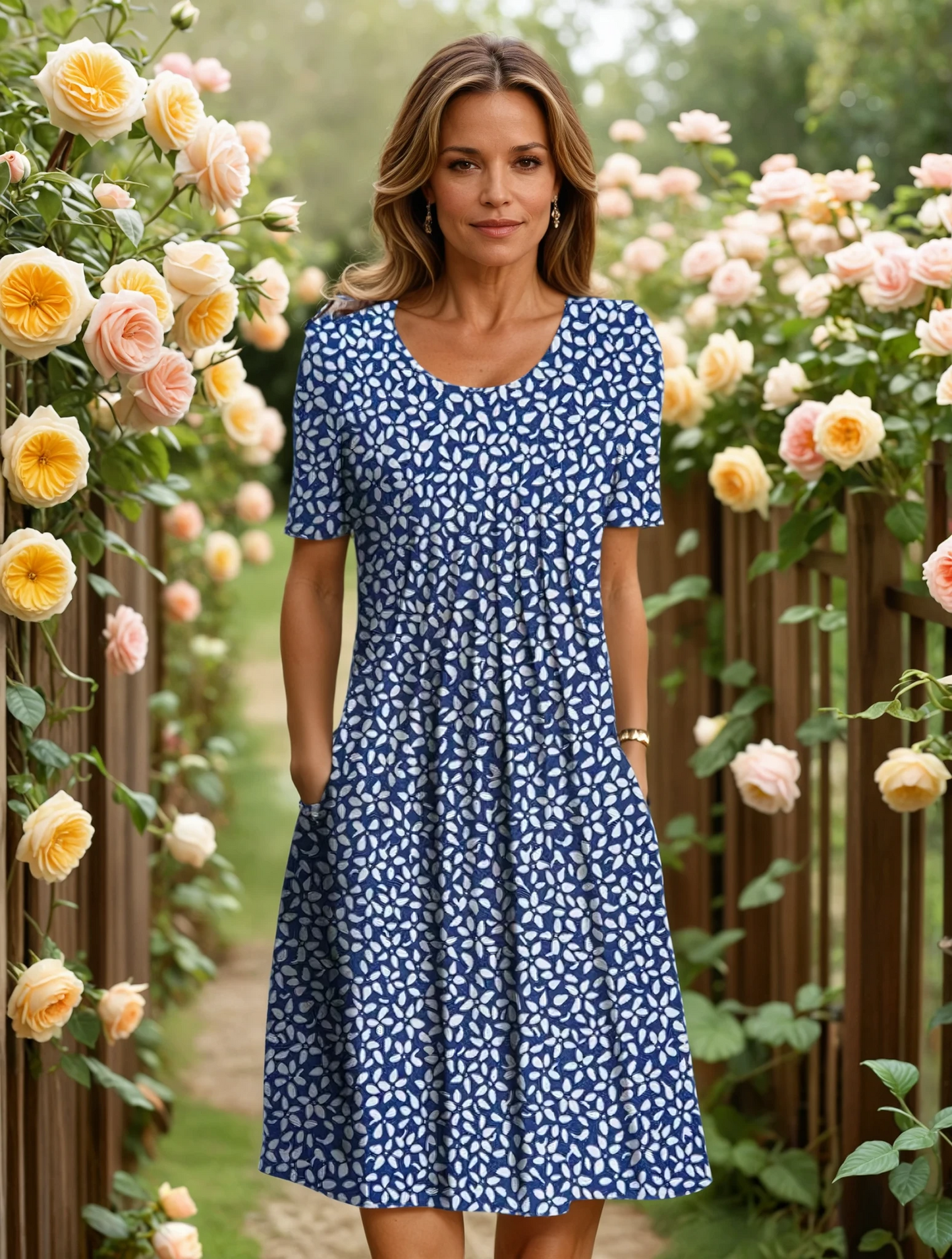 Olivia™ | Elegant Kjole + GRATIS Duftpose til garderoben