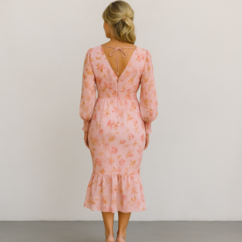 Sarah™ Elegant Kjole - Tidløst Design - Perfekt Til Begivenheder