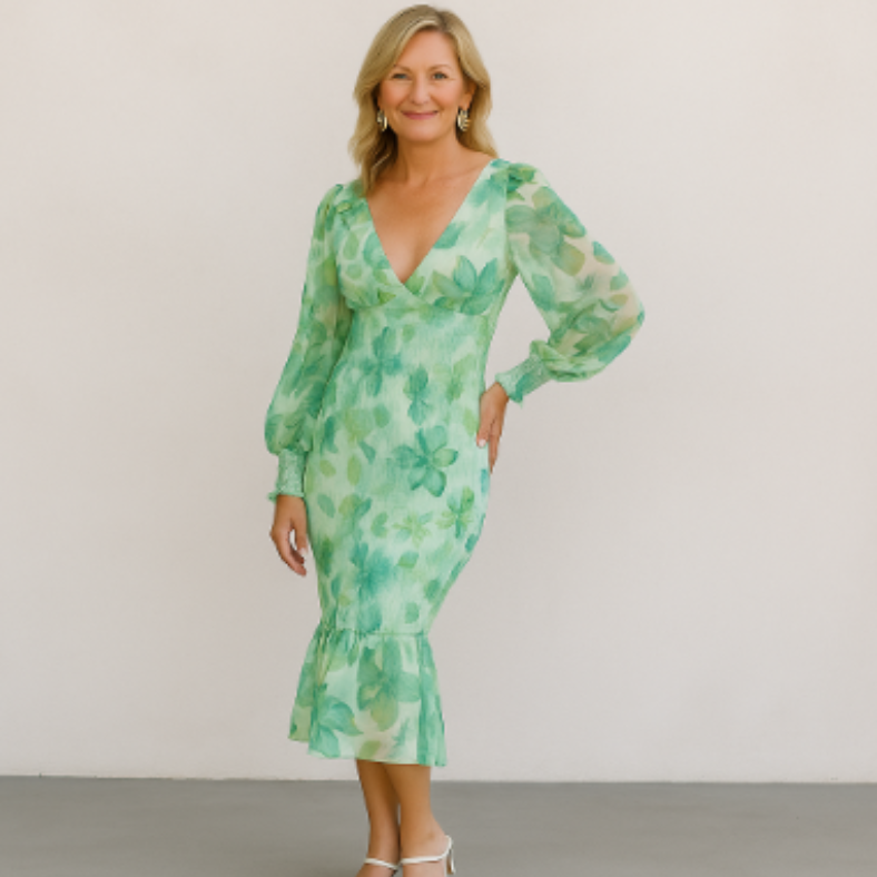 Sarah™ Elegant Kjole - Tidløst Design - Perfekt Til Begivenheder
