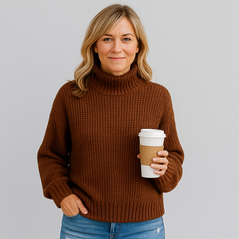 Karlijn | Casual striktrøje